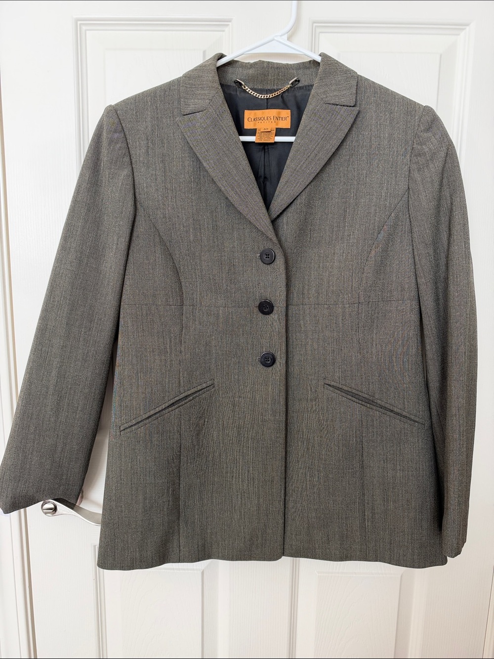 Classiques Entier Women's Gray Blazer